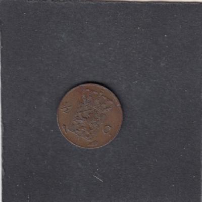 Beschrijving: 1/2 Cent WILLEM I